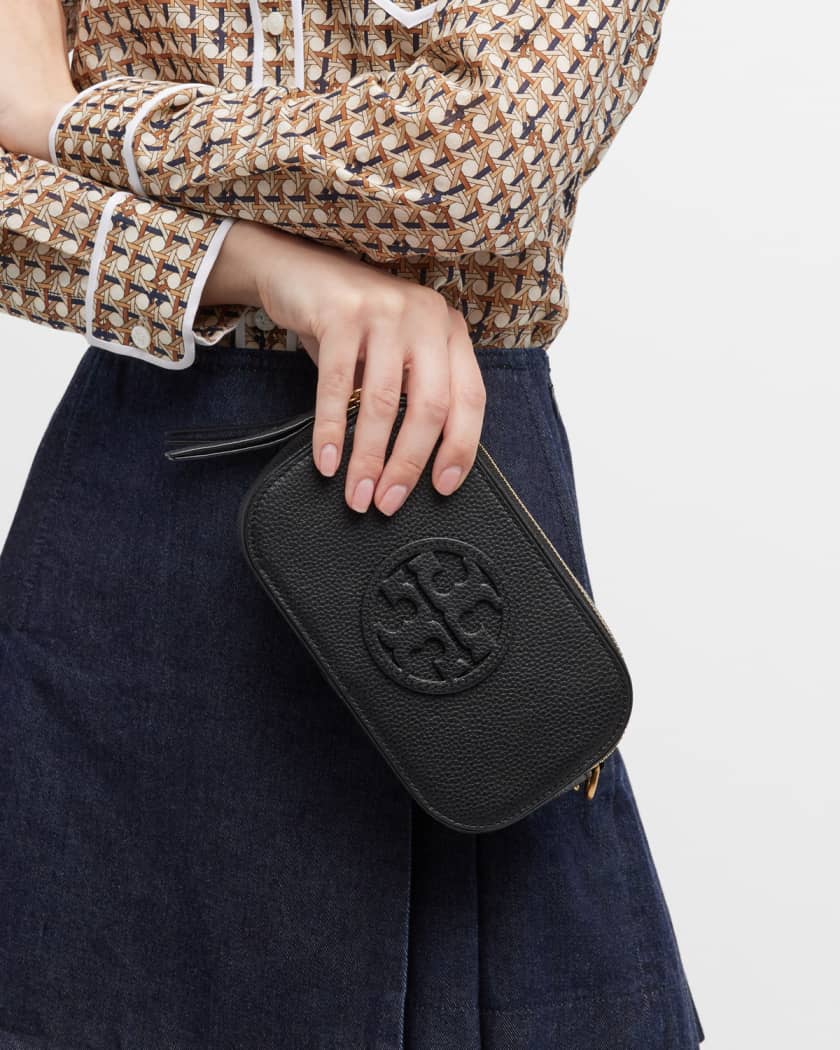 Tory Burch Miller Mini Logo Leather Crossbody Bag