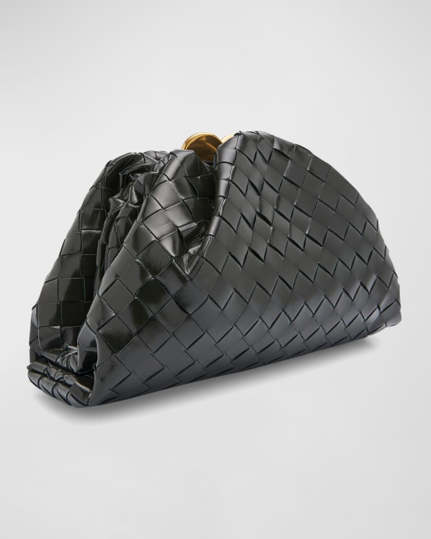 Bottega Veneta - Intrecciato Leather Pouch - Mens - Black