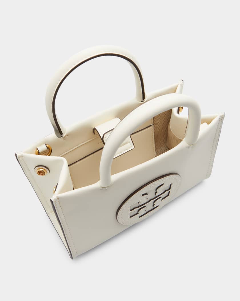 Tory Burch Tote Bags Clearance Sale - White Womens Small Ella Bio