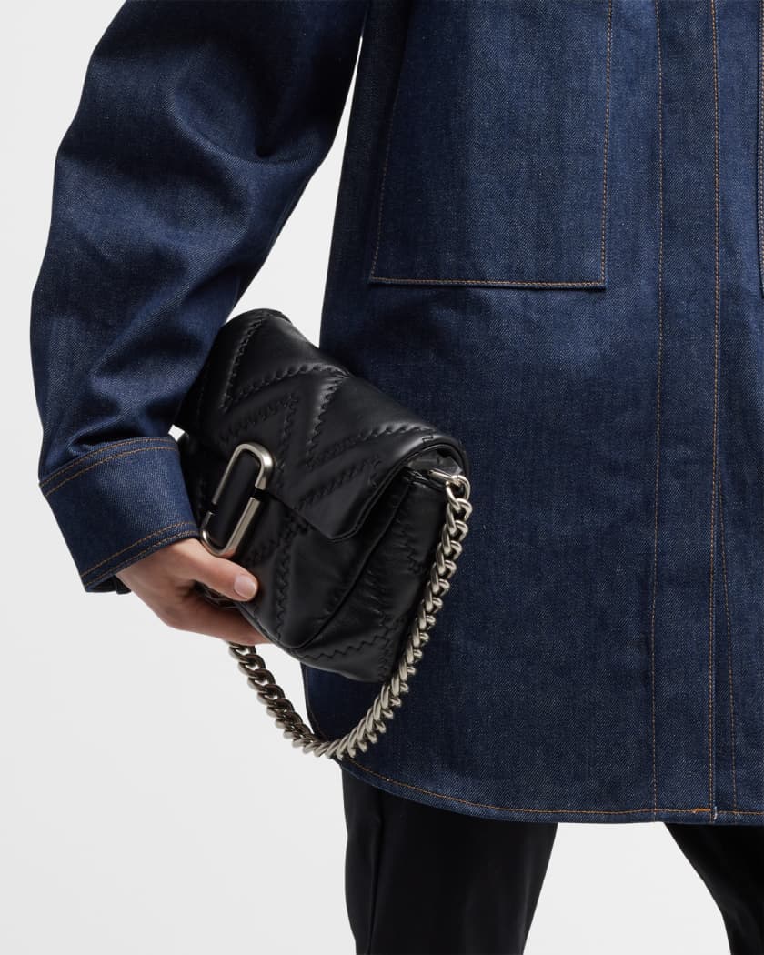 The Quilted Leather J Marc Large Shoulder Bag, Marc Jacobs