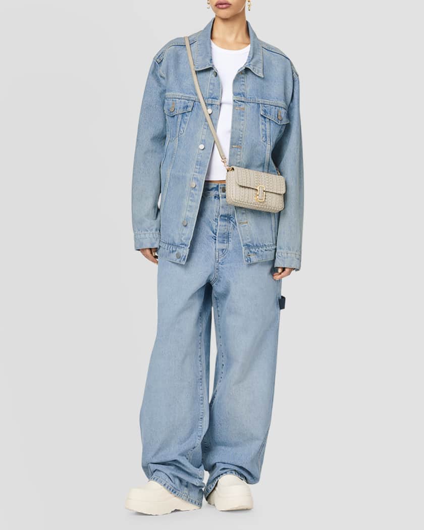 Marc Jacobs Blue 'The J Marc Mini' Shoulder Bag