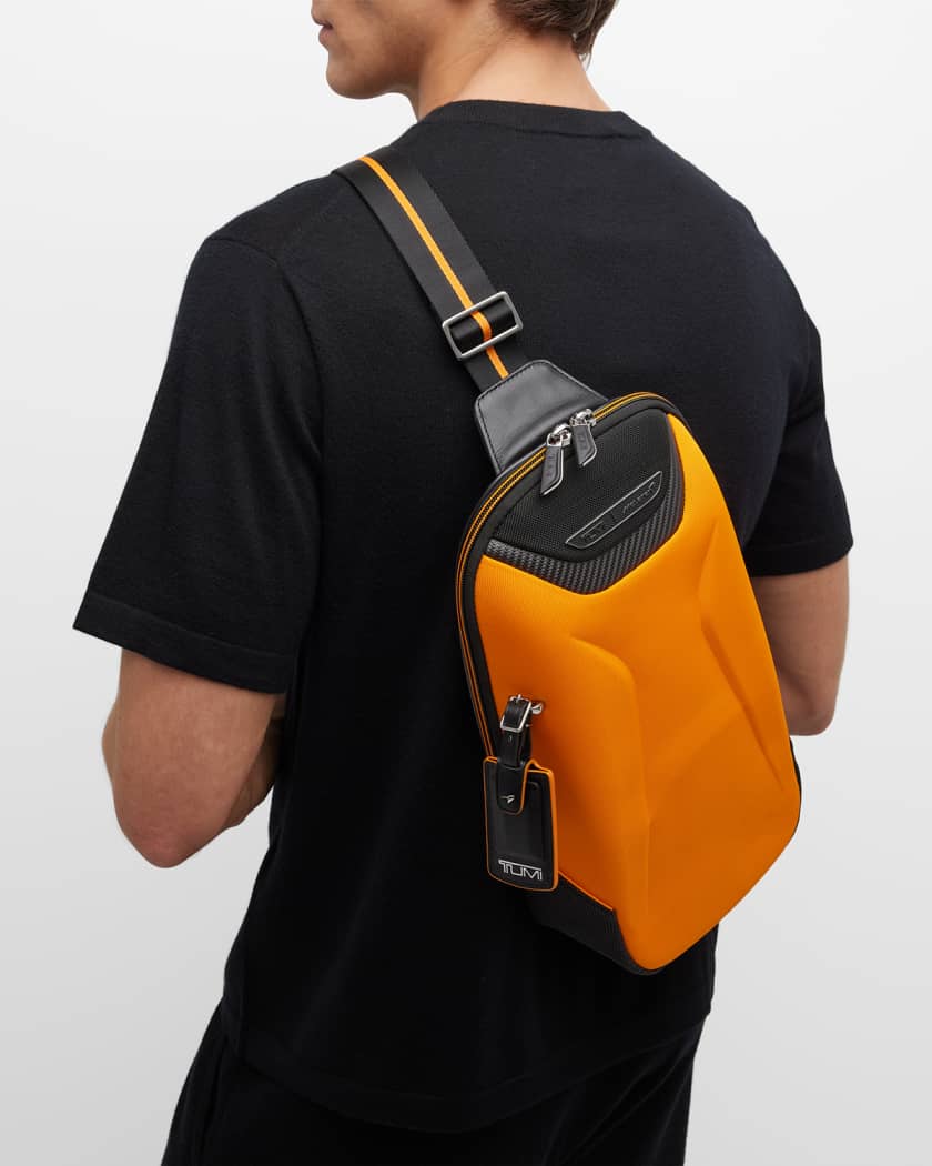 Tumi マクラーレン トルク スリング ボディバッグ ブラック TUMI I MCLAREN 「トルク」スリング ブラック｜TUMI(トゥミ)公式