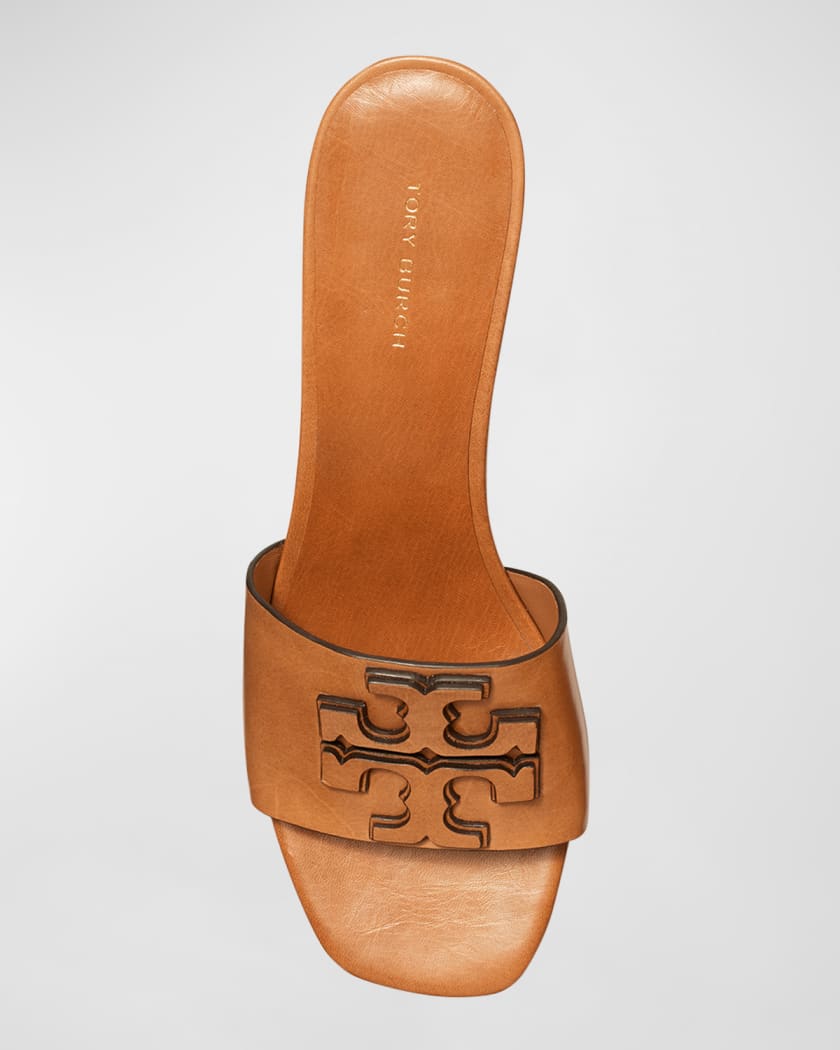 Tory Burch Ines Logo Mule Sandals
