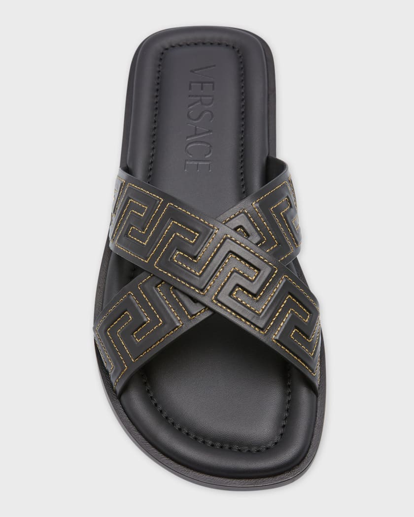 Versace men's medusa sandals discount