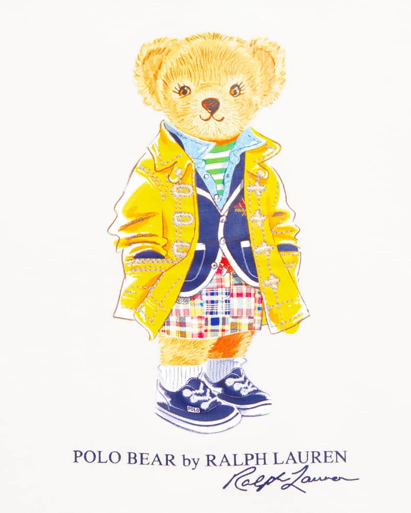 Boy's Spring Polo Bear Graphic T-Shirts | Neiman Marcus