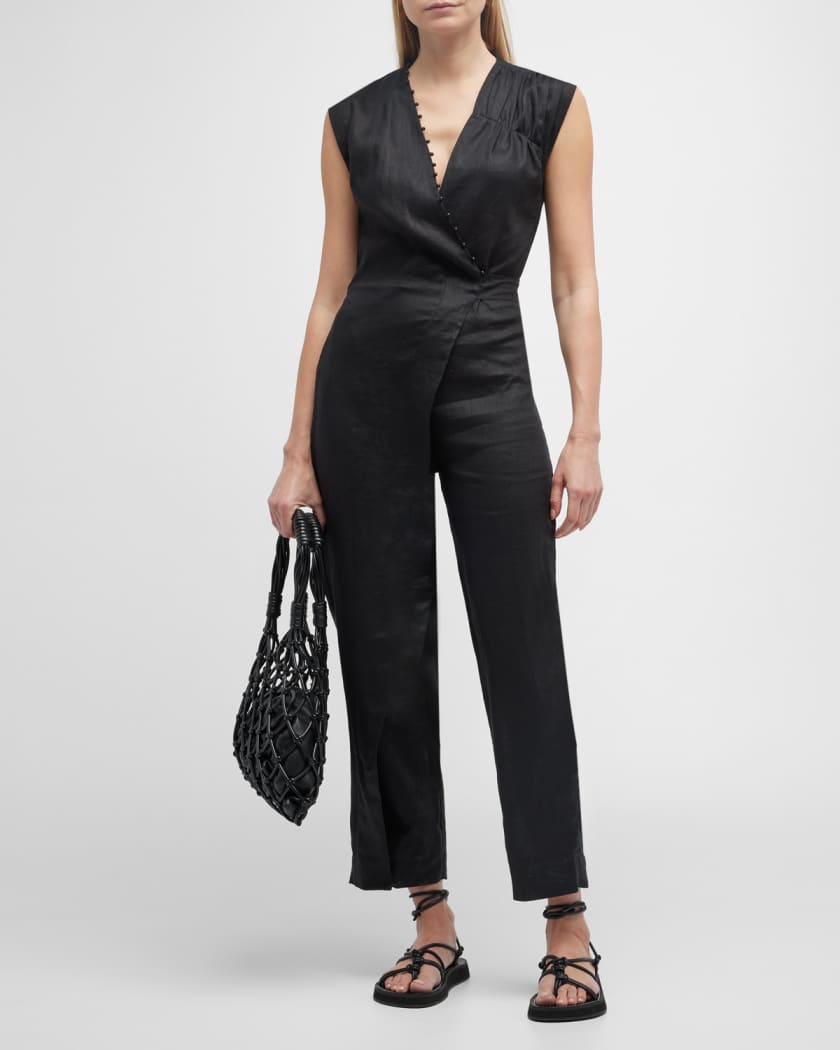 Neiman marcus black online jumpsuit