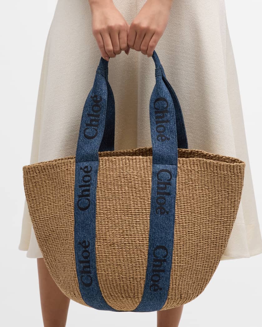 Chloé Woody Small Basket Bucket Bag