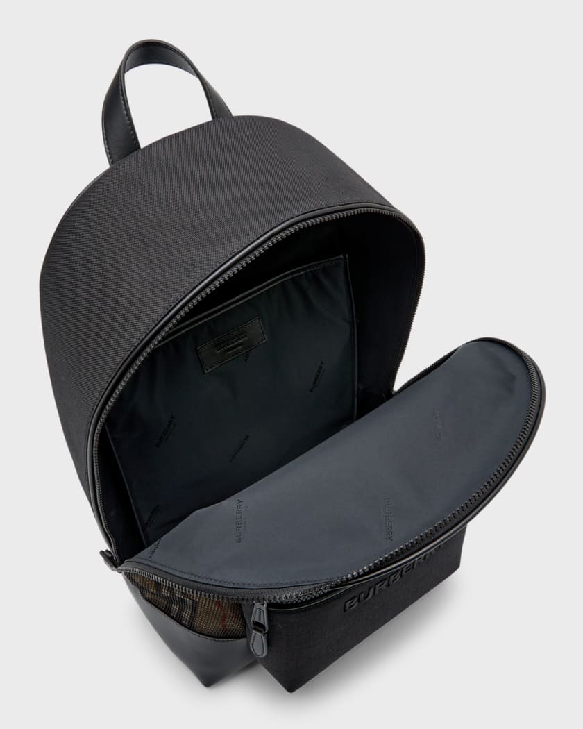 Burberry mens backpack sale store