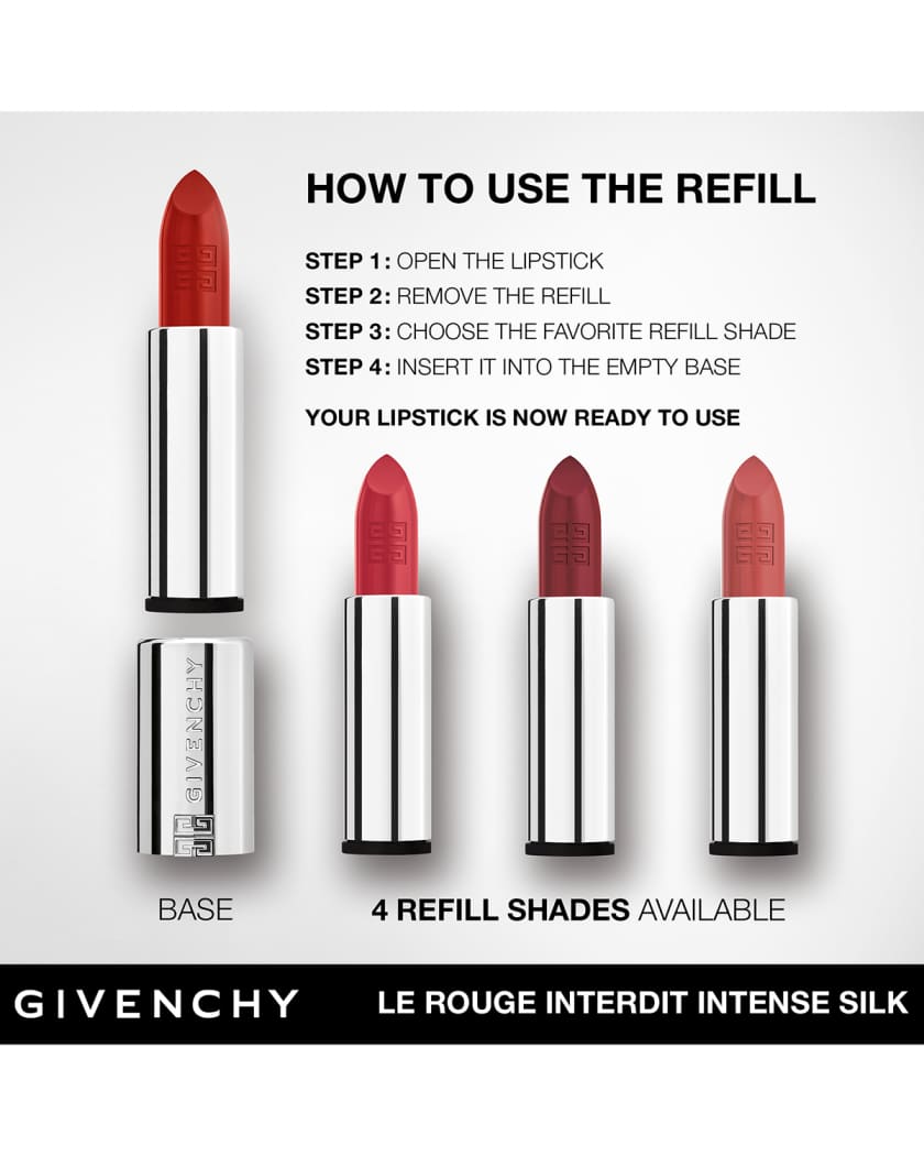 Rouge Interdit Intense Silk Satin Matte Lipstick - Givenchy