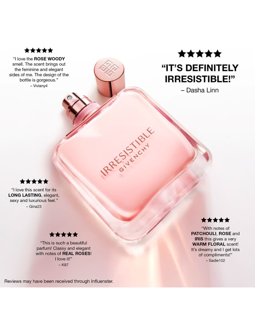 Givenchy Irresistible Rose Velvet 2.7 oz. Eau De Parfum Spray Tester with  Cap 