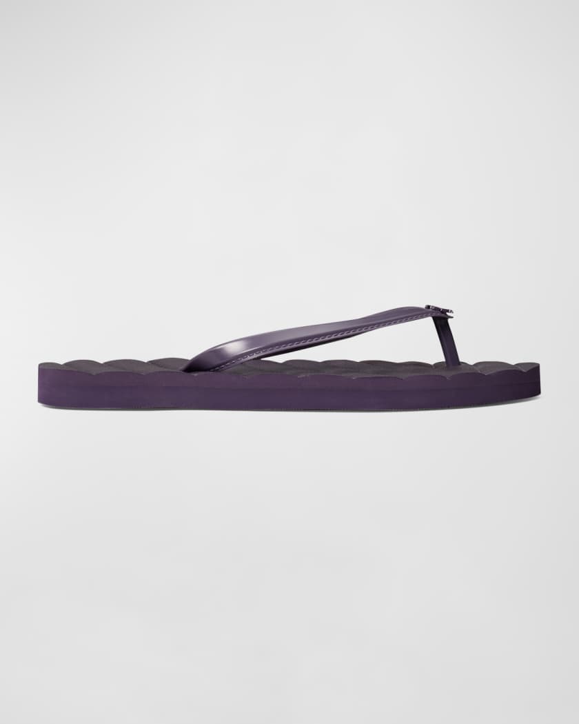 Kira Medallion Flip Flop Sandals Neiman Marcus