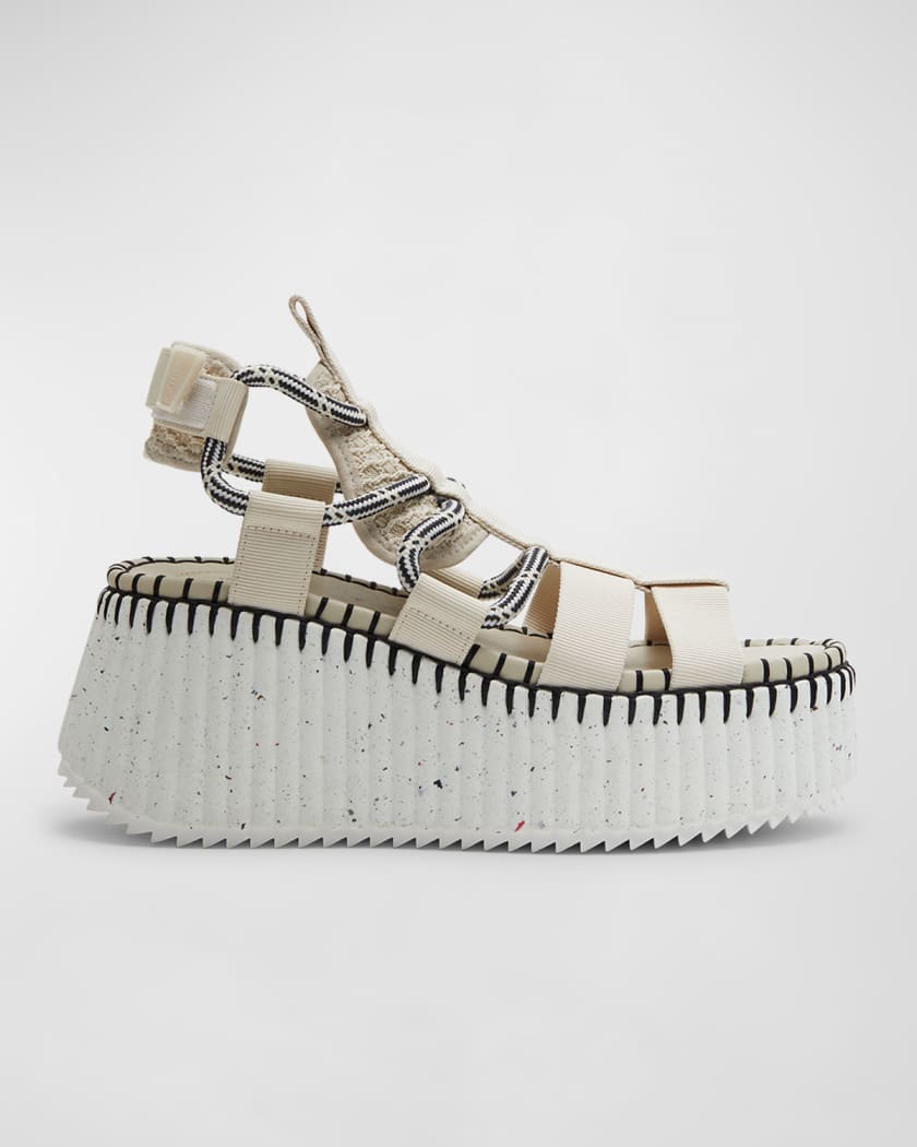 Chloe Nama Platform Fisherman Sandals Neiman Marcus