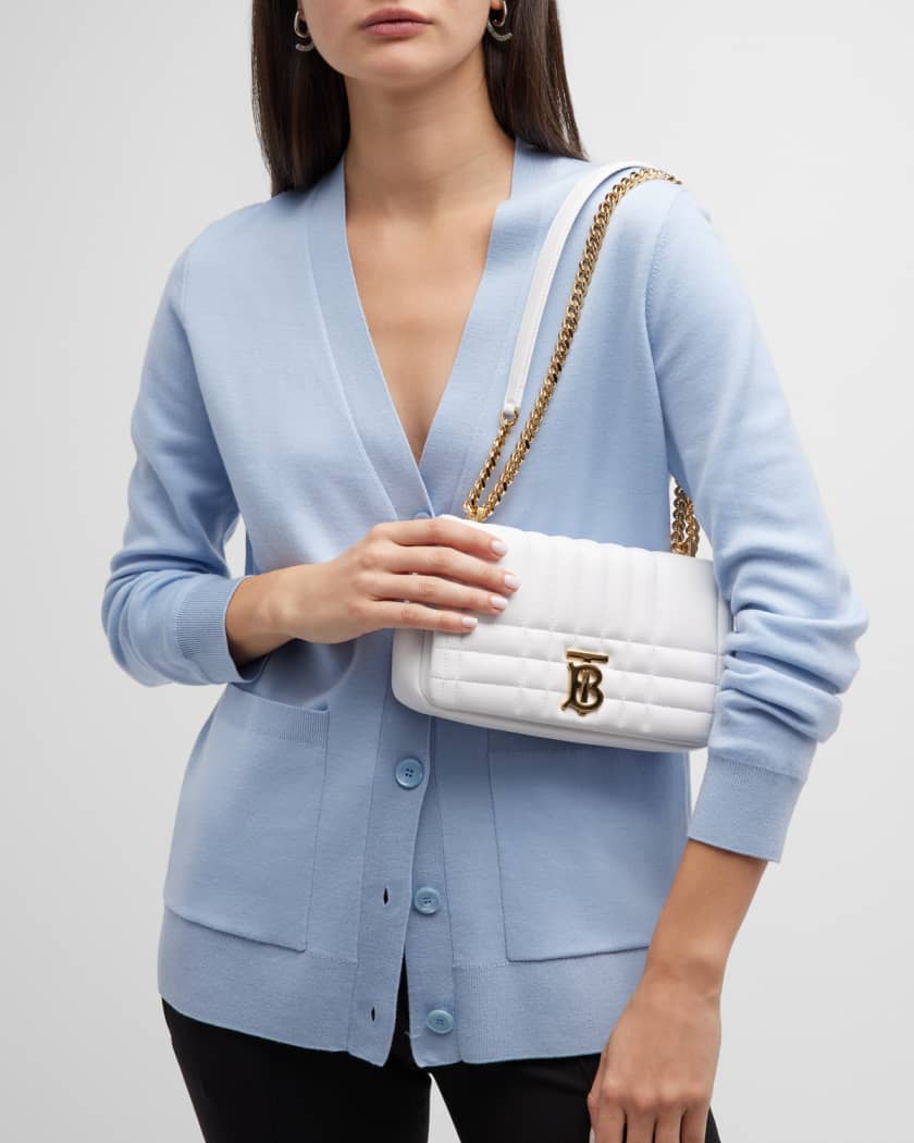BURBERRY - Lola Mini Leather Crossbody Bag