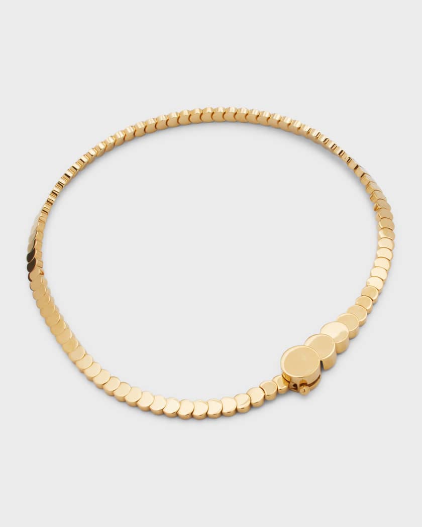 Bottega Veneta® Men's Bolt Bracelet in Silver / Yellow Gold. Shop online  now.