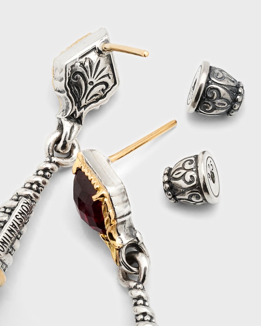 Konstantino 18K Yellow Gold Sterling Silver Corundum Statement