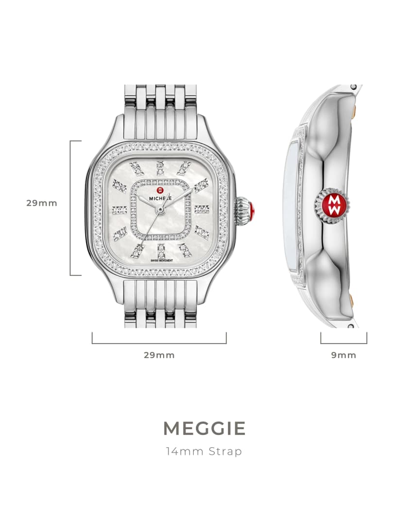 29mm Meggie Diamond Dial and Mother-of-Pearl Watch
