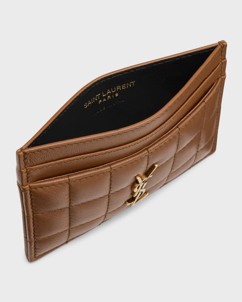 Yves saint clearance laurent card case