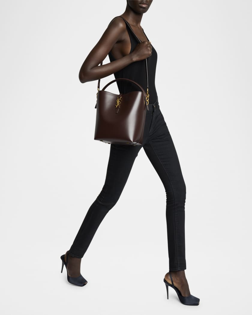 Le 37 YSL Bucket Bag in Smooth Leather
