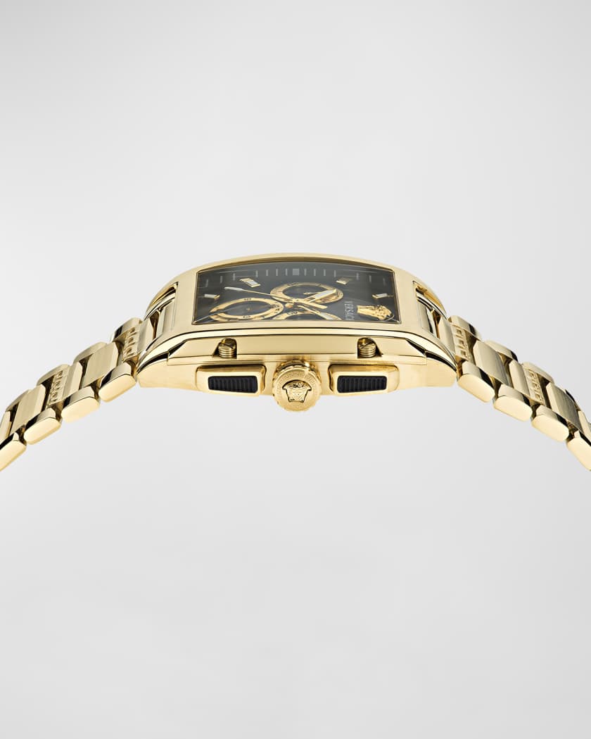 Dominus IP Yellow Gold Bracelet Watch, 42mm
