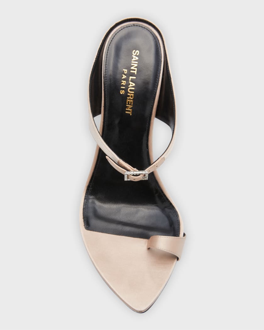 Saint laurent buckle sandals new arrivals