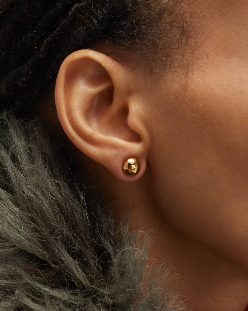 22k gold online stud earrings