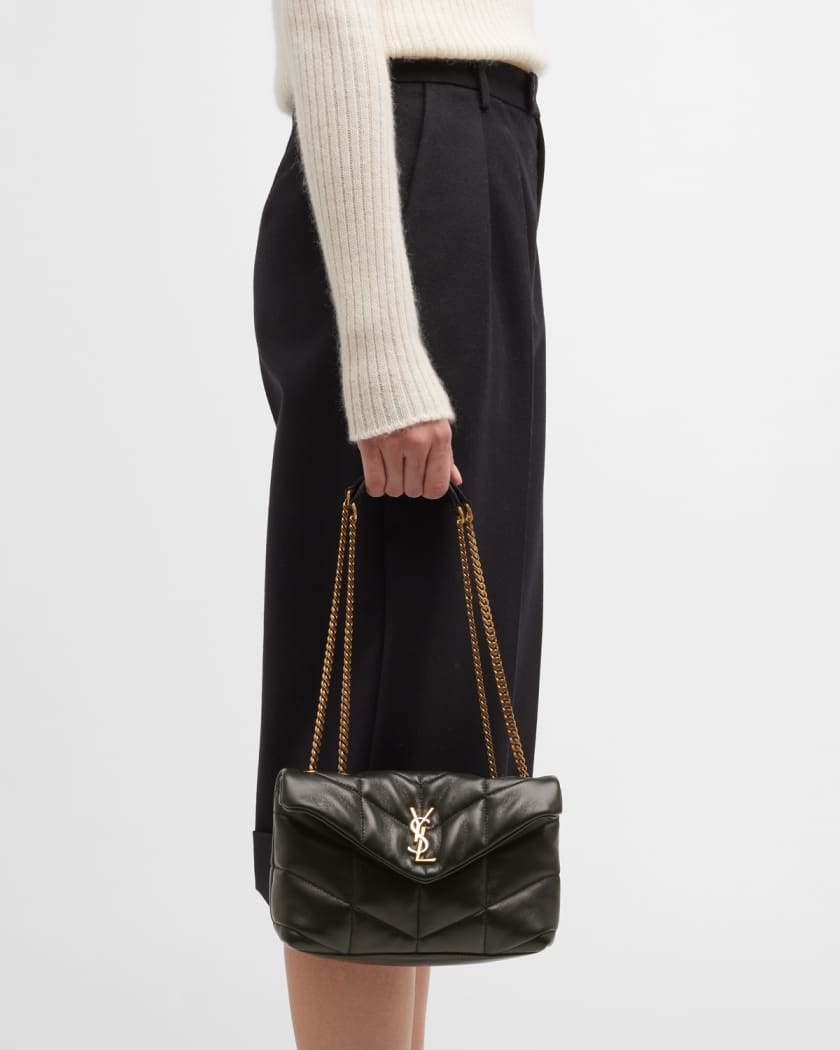 Saint Laurent LouLou Toy YSL Puffer Crossbody Bag