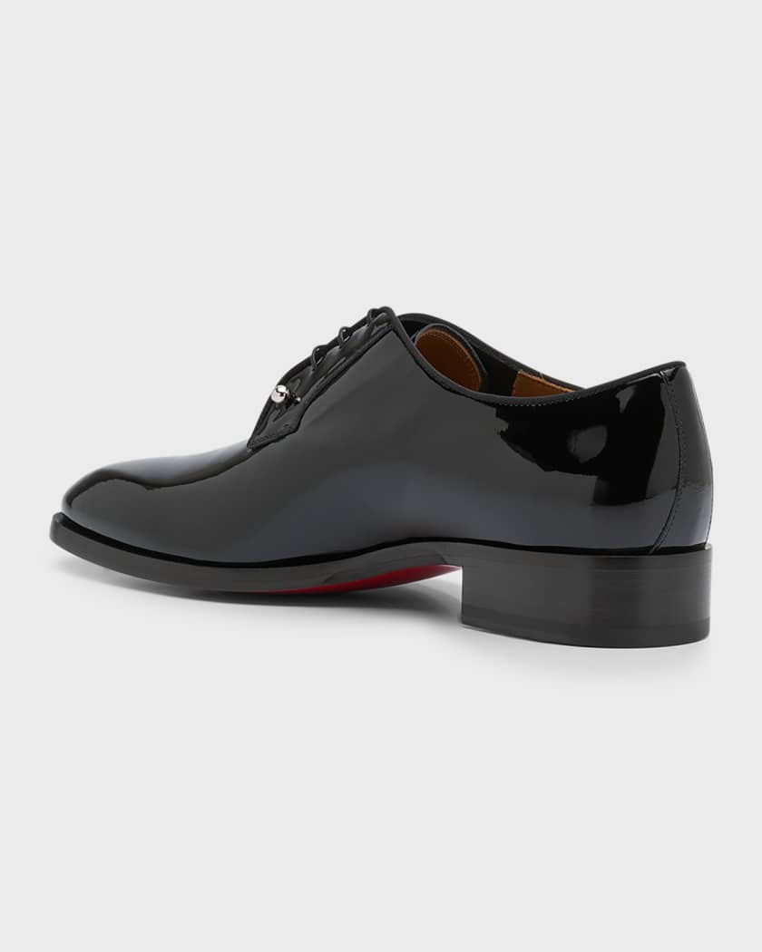 Christian Louboutin Men s Chambeliss Patent Leather Derby Shoes