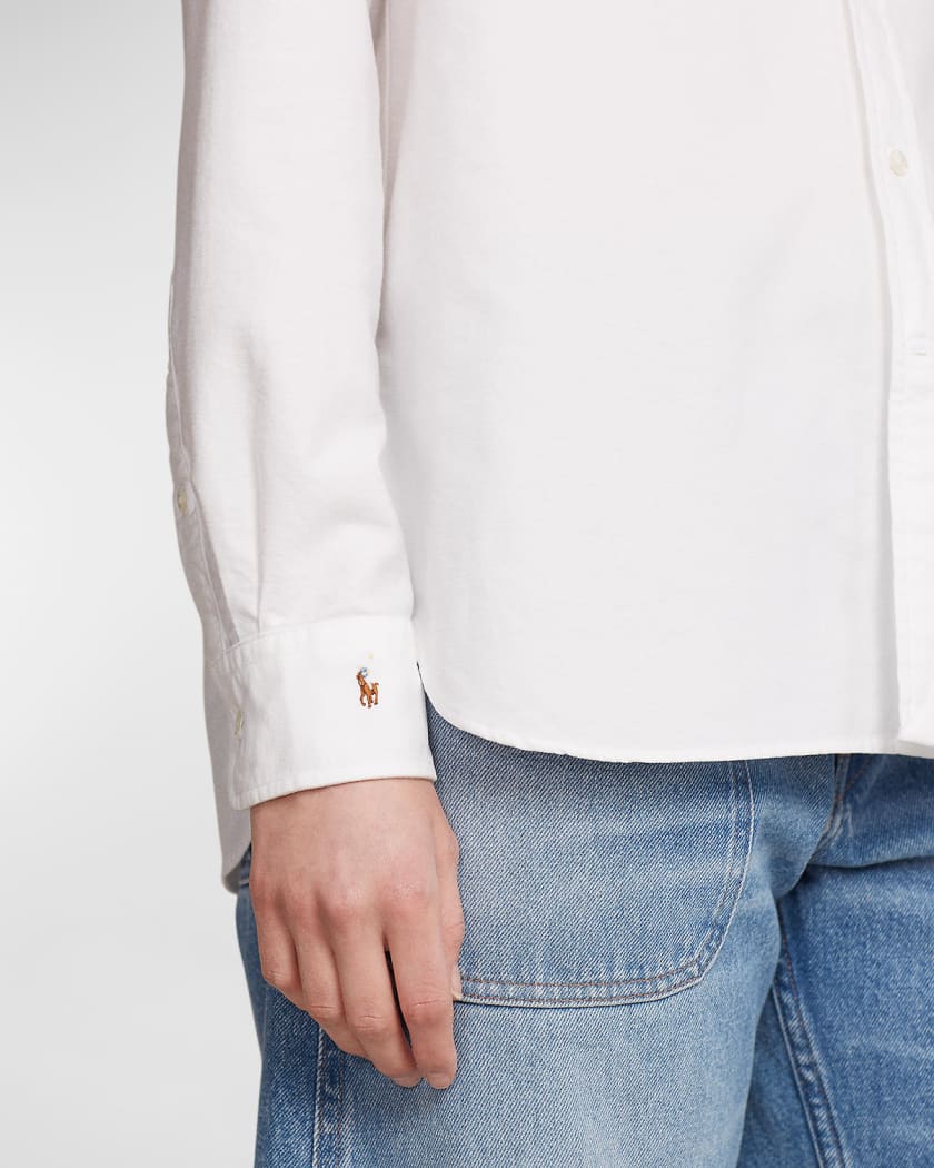 Ralph lauren chambray oxford new arrivals