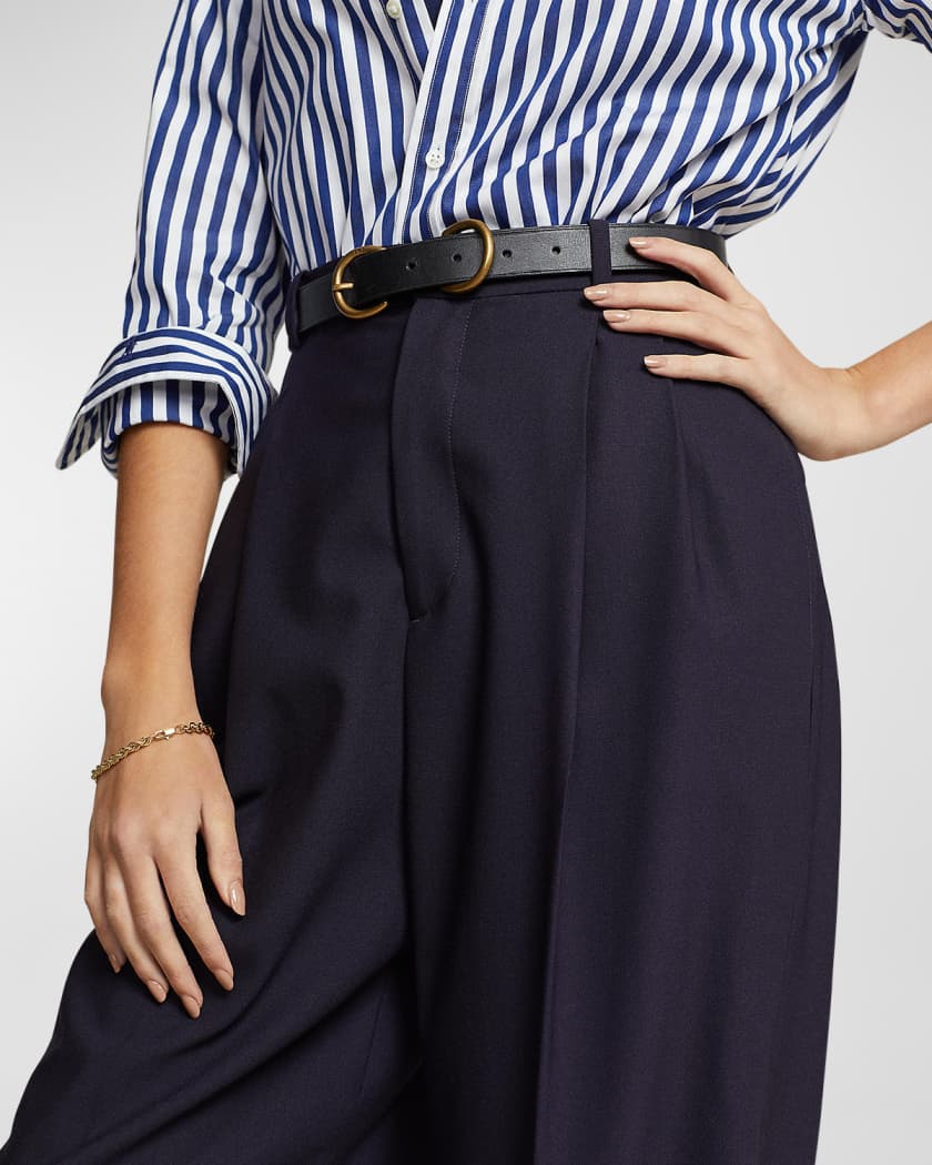 Polo straight fit pants online