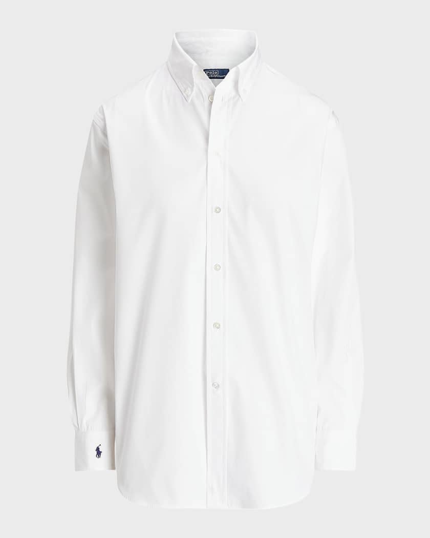Polo Ralph Lauren Relaxed Fit Cotton Shirt Neiman Marcus