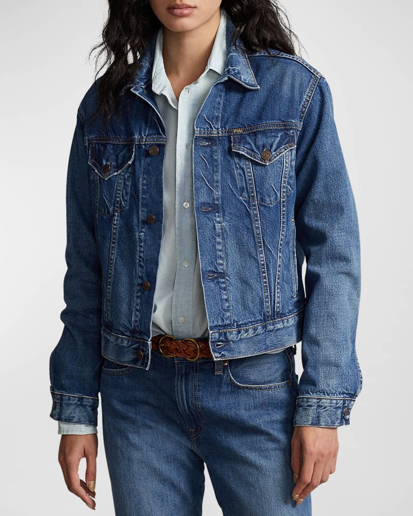 Polo ralph lauren denim trucker jacket top