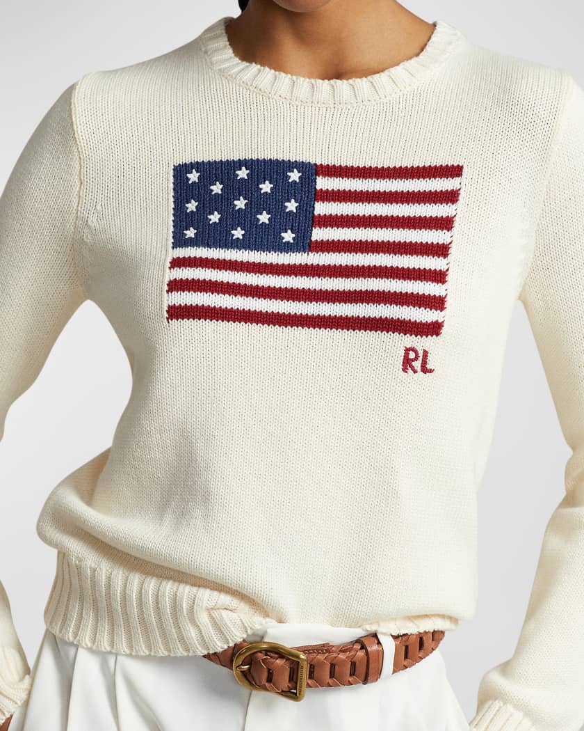 Polo ralph lauren cotton crewneck sweater deals