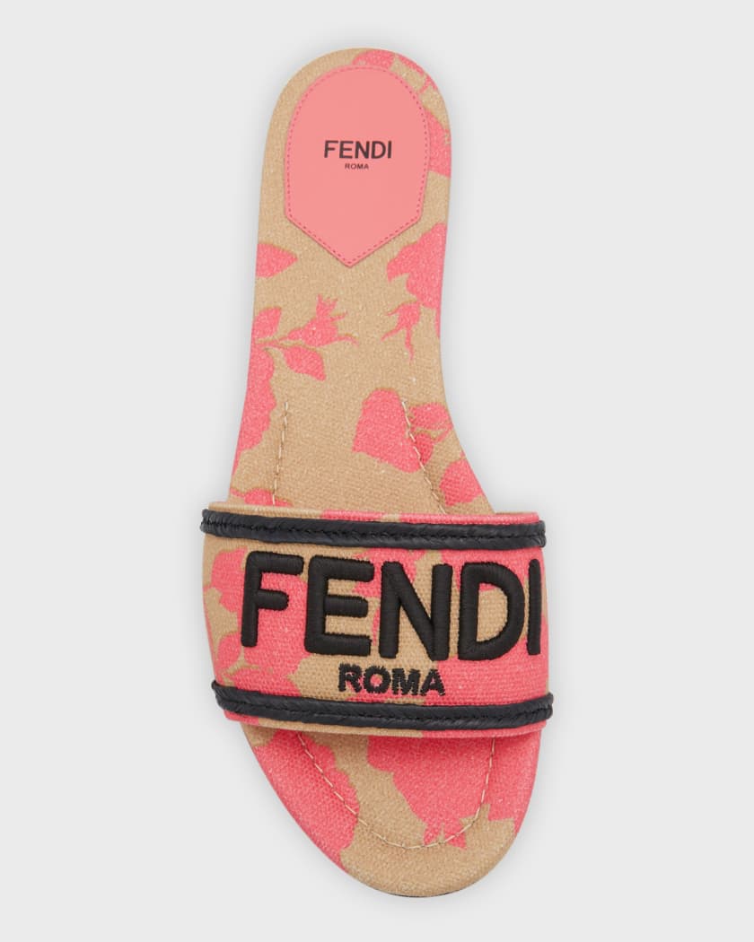 Fendi Slippers In Pink