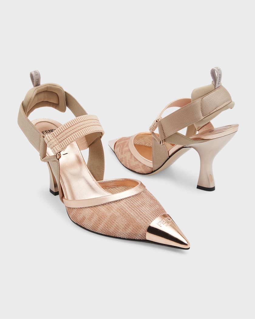 Fendi mesh pumps best sale