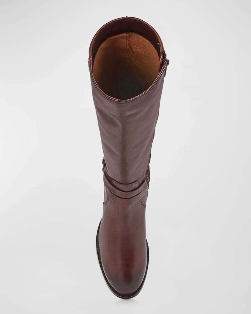 Frye melissa belted tall shop boots