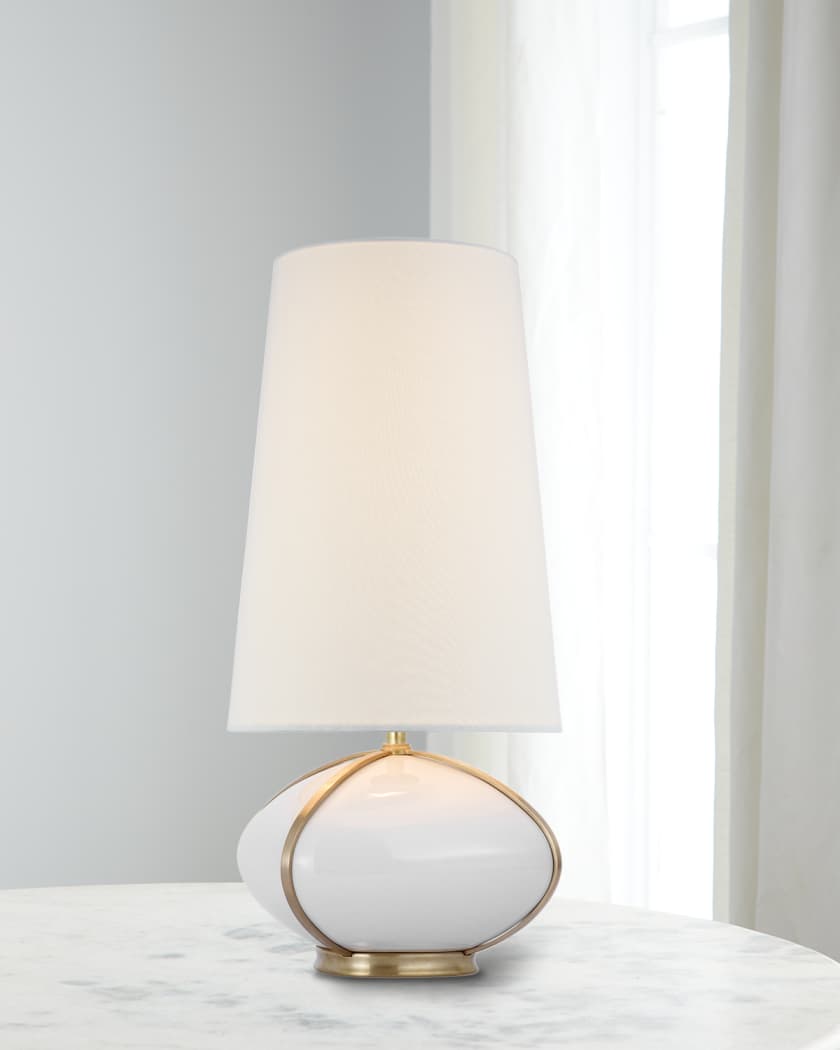 Visual Comfort Signature Fondant Small Table Lamp by Champilamaud