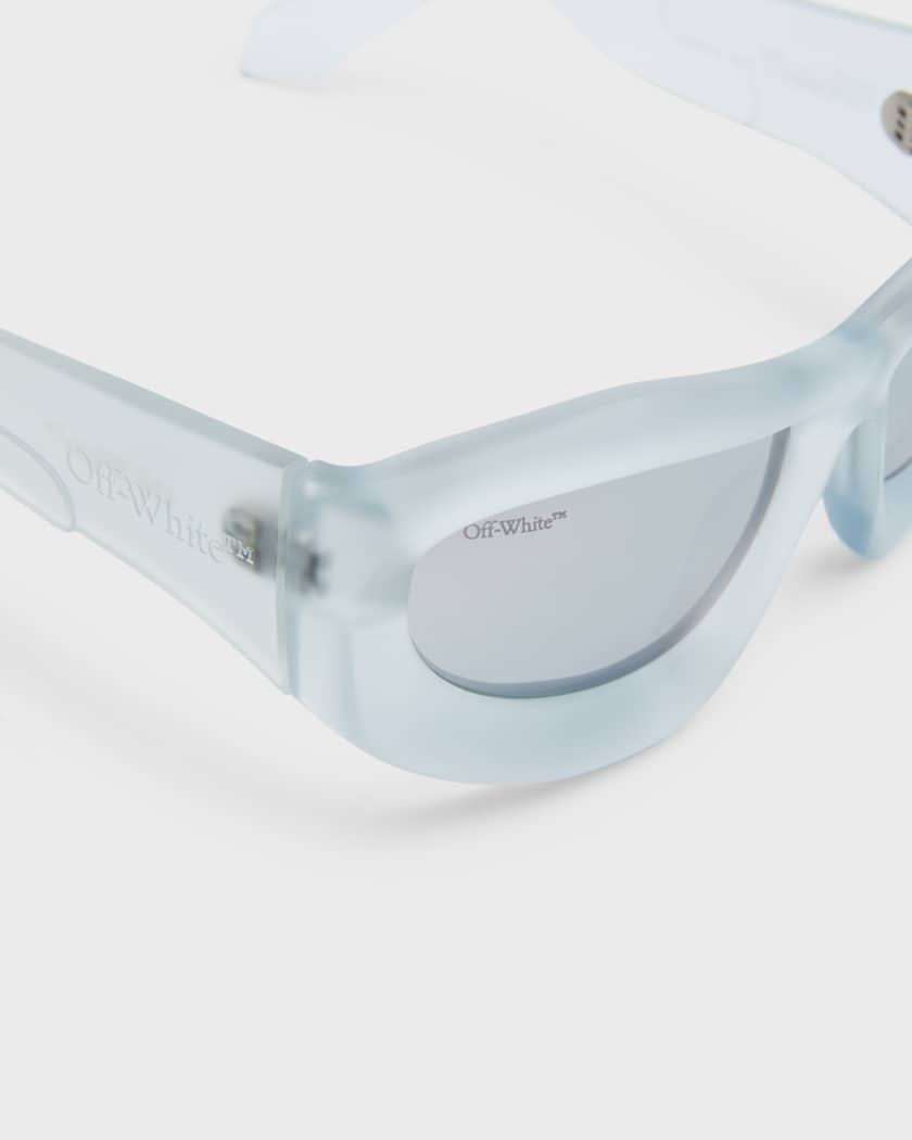 Off-white Blue Katoka Square Sunglasses