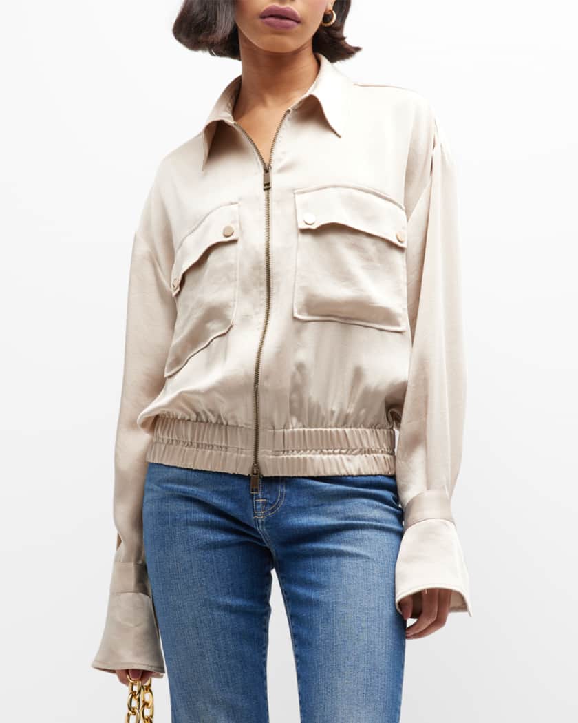 Ramy brook leather store jacket