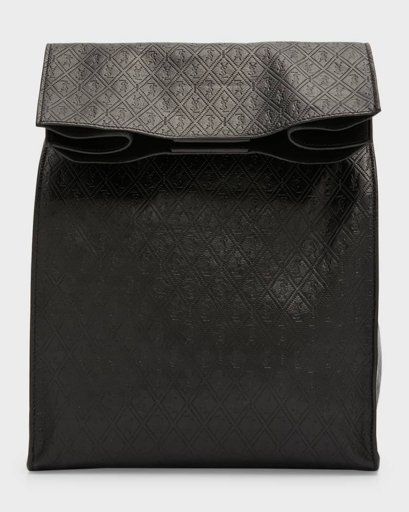 Saint Laurent Men's Le Monogramme Deli Paper Bag