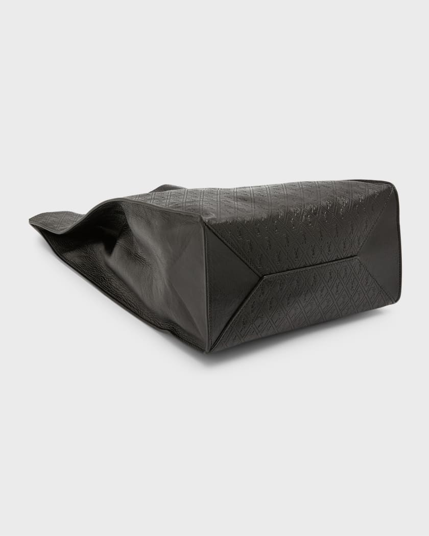 Saint Laurent Men's Leather Tote Bag
