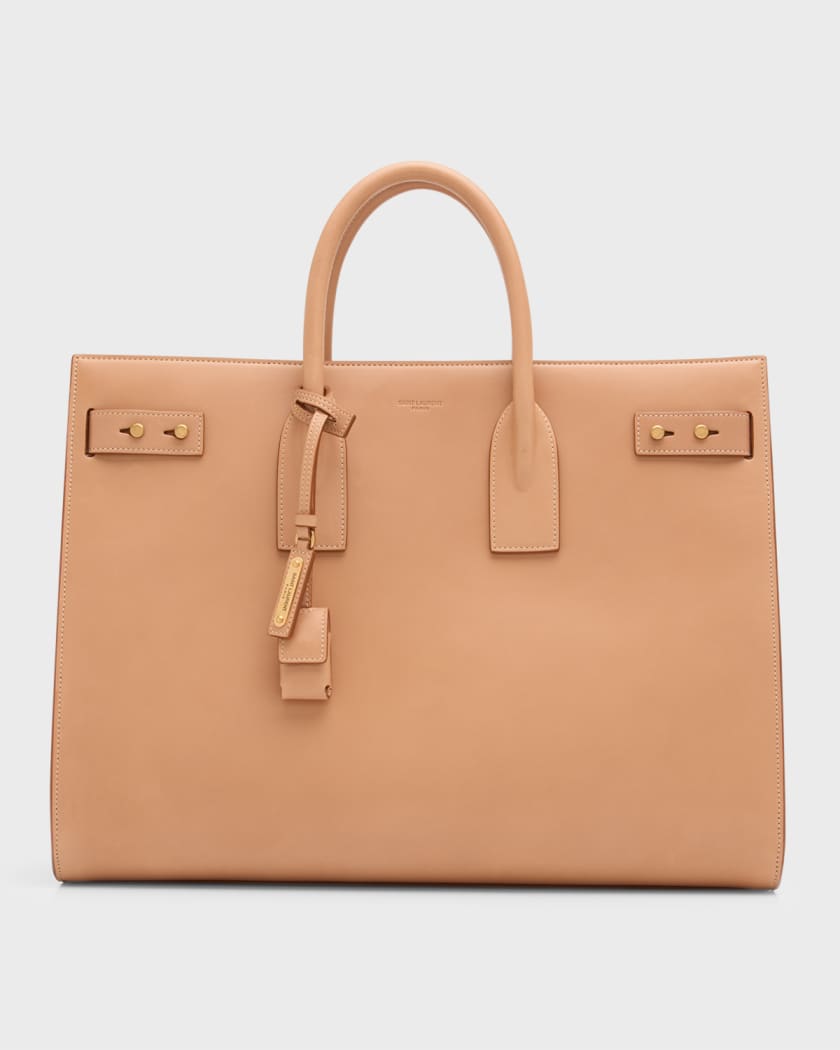 Sac Smooth Leather Tote Bag