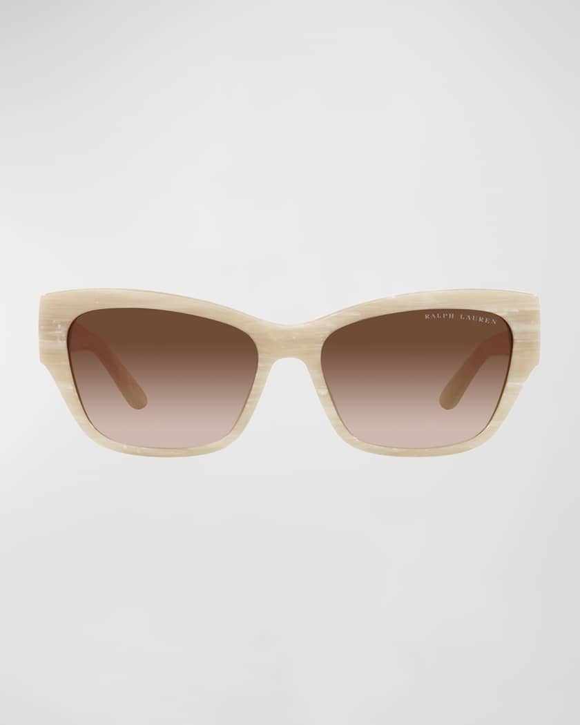 Louis Vuitton My Monogram Soft Cat Eye Sunglasses Gradient Blue to Cream Acetate. Size W