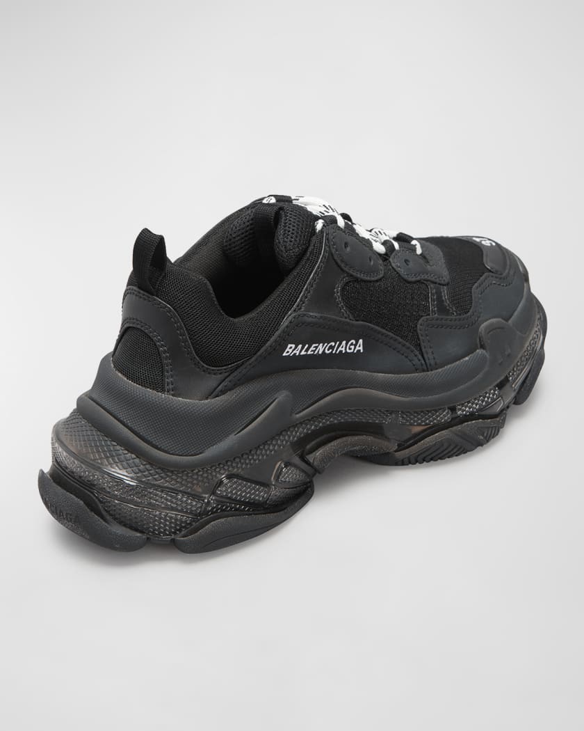 Balenciaga Triple S Clear-Sole Sneakers | Neiman Marcus