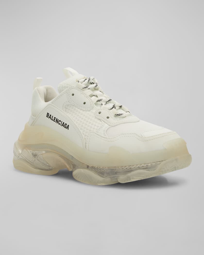 Clear bottom balenciaga deals