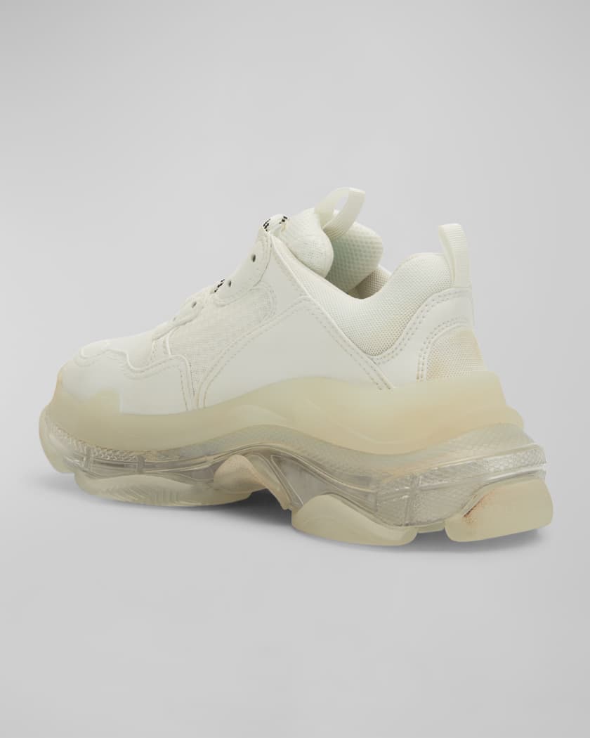 Triple S Clear-Sole Sneakers