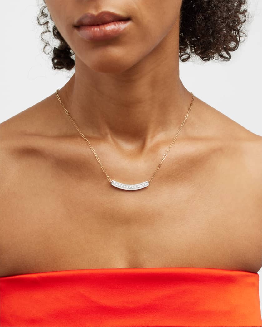 Blue nile bar store necklace