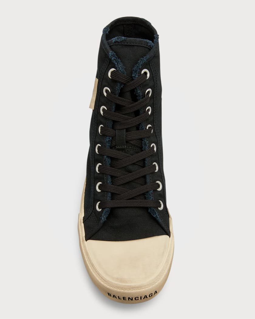 Distressed canvas shoes cheap