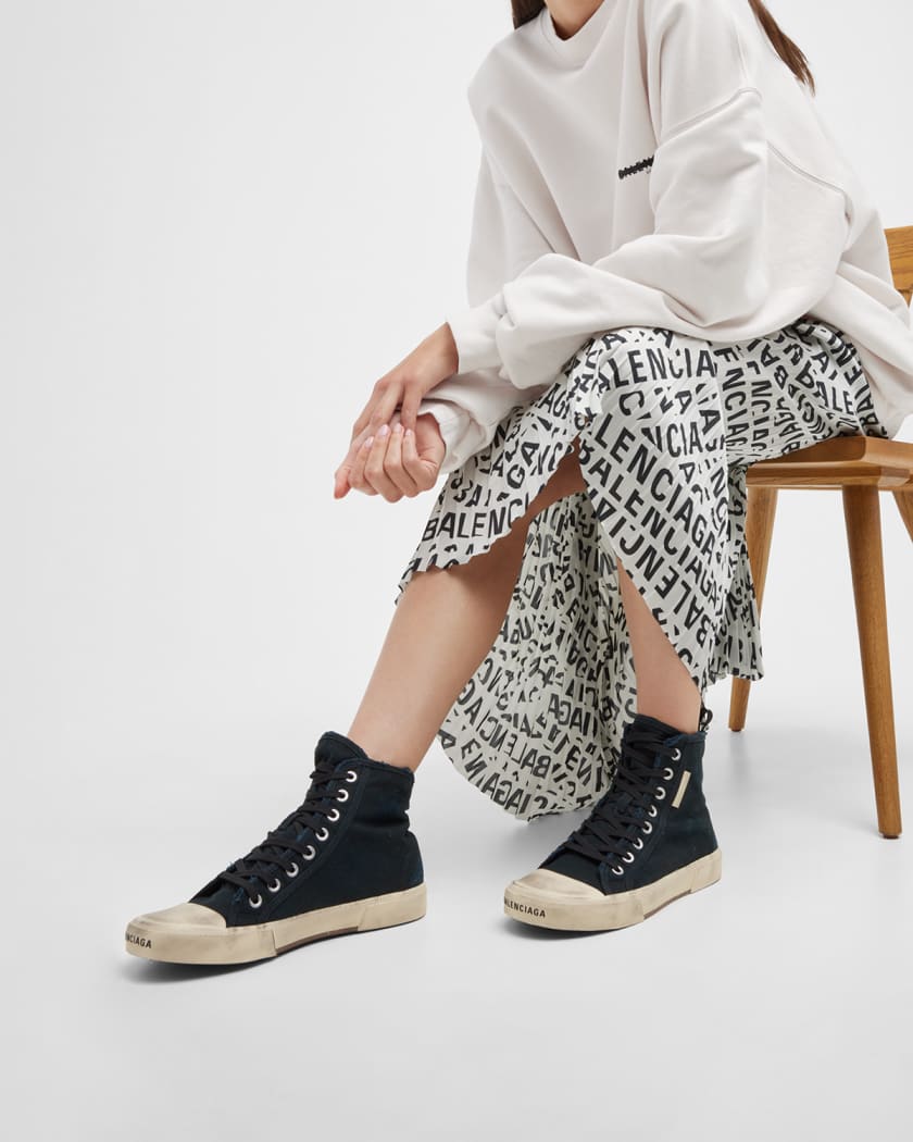 Balenciaga high top sneaker top