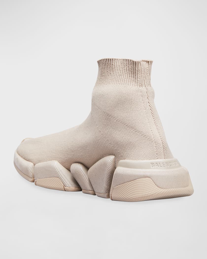 Speed 2.0 Recycled Knit Sneakers with Bicolor Sole