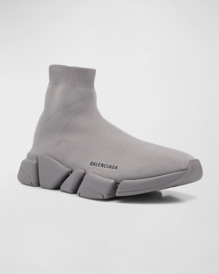 bronze Incubus Creed Balenciaga Men's Speed Knit Sock Trainer Sneaker | Neiman Marcus